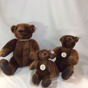 Steiff Brown Teddy Bear Set